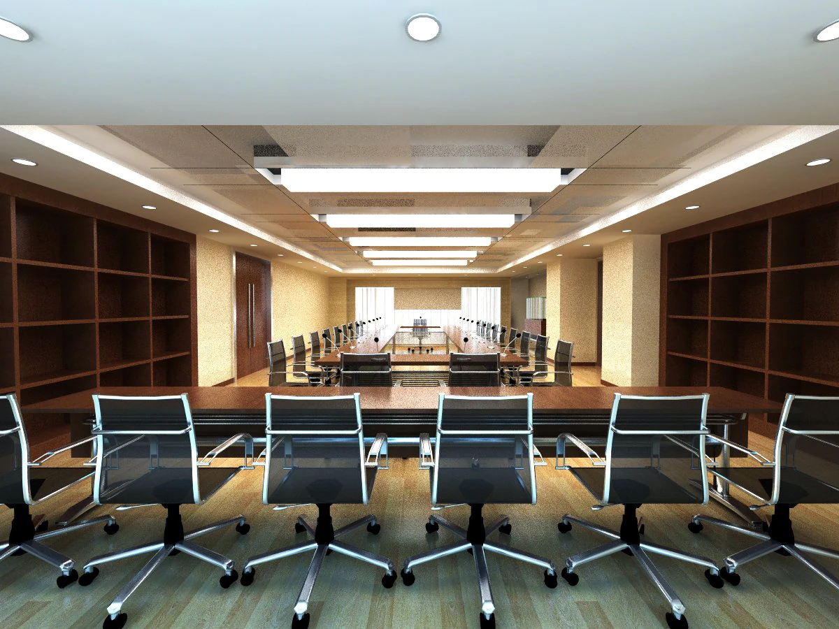 conference spaces 068 3D Model .c4d .max .obj .3ds .fbx .stl .blend