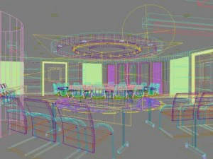 conference spaces 081 3D Model