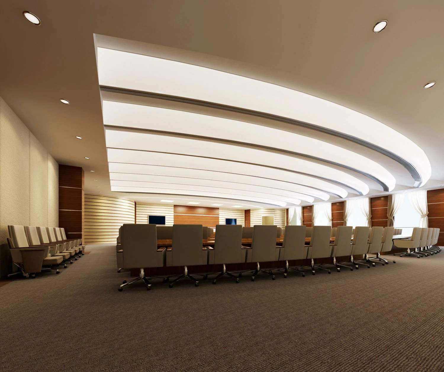 conference spaces 013 3D Model .c4d .max .obj .3ds .fbx .stl .blend 