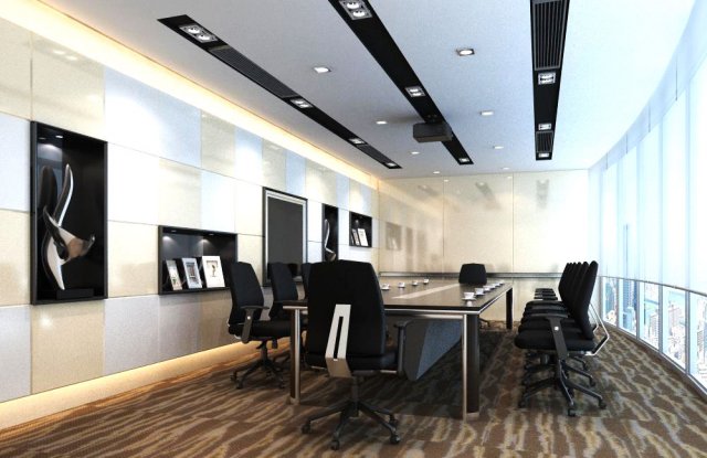 conference spaces 036 3D मॉडल .c4d .max .obj .3ds .fbx .stl .blend 