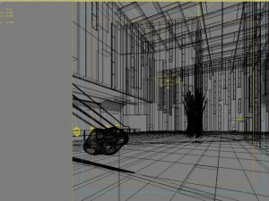 lobby space 017 3D 모델