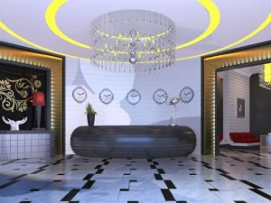 ロビースペース059 3Dモデル