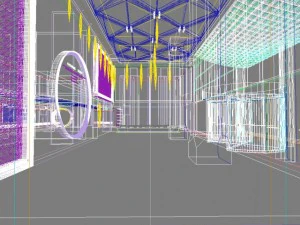 lobby space 016 3D Model