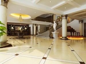 lobby space 003 3D Модель