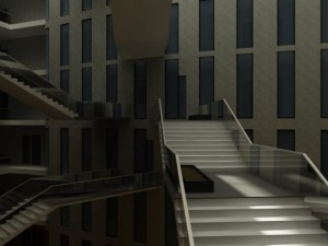 lobby space 021 Modèle 3D