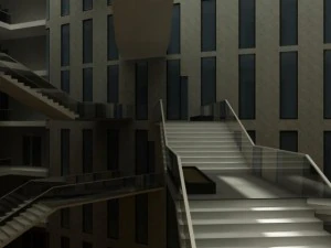 lobby space 021 3D Model