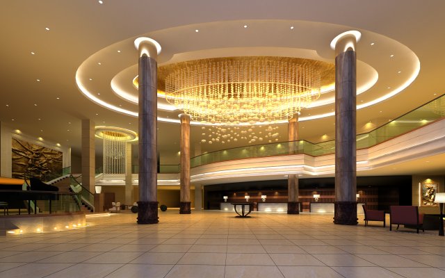 lobby space 028 3D Model .c4d .max .obj .3ds .fbx .stl .blend 