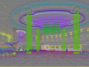 lobby space 028 3D Model