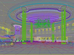 lobby space 028 3D Model