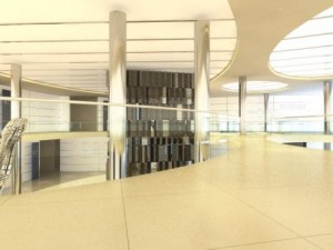 lobby space 056 3D Модель