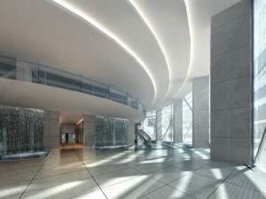 lobby space 053 3D Модель