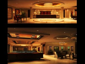 spazio atrio 076 Modello 3D