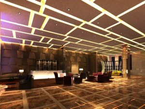 przestrzeń w holu 083 Model 3D