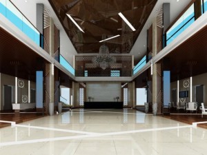 lobby space 046 Modelo 3D