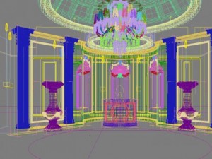 lobby space 079 Modèle 3D