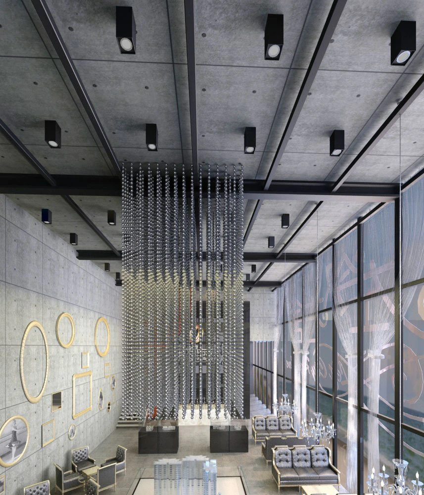 lobby space 014 3D Model .c4d .max .obj .3ds .fbx .stl .blend