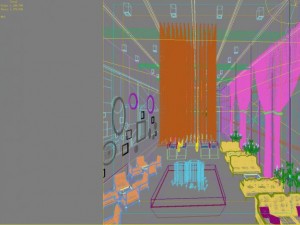 lobby space 014 3Dモデル