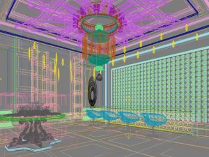 lobby space 078 3D Model