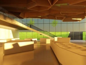 lobby space 020 3D 模型