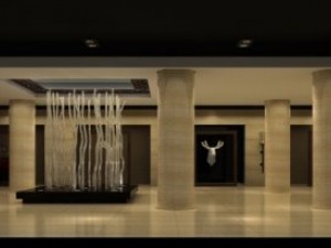 lobby space 015 Modelo 3D