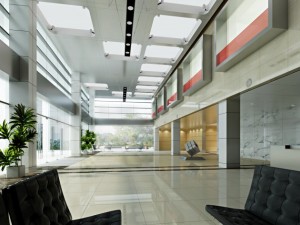 lobby space 018 3D Model