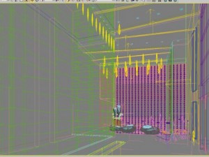 lobby space 055 3D Модель