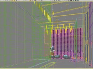 lobby space 055 3D Model