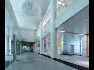 lobby space 019 Modèle 3D