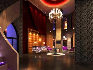 lobby space 051 Modelo 3D