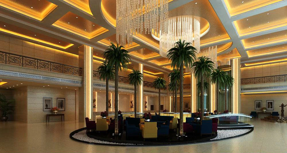 lobby space 070 3D Model .c4d .max .obj .3ds .fbx .stl .blend