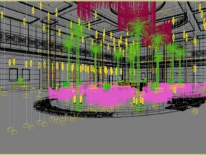 lobby space 070 Modelo 3D