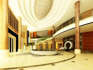 lobby space 029 Modelo 3D