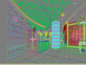 lobby space 036 3D Model