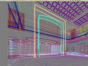 lobby space 027 3D Model