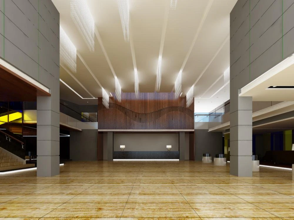 lobby space 039 3D Model .c4d .max .obj .3ds .fbx .stl .blend 