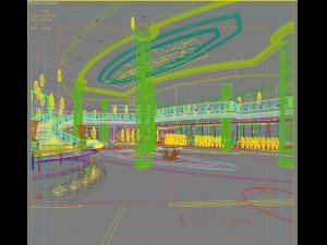 lobby space 040 3D Model