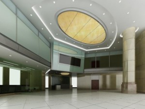 lobby space 038 Modello 3D