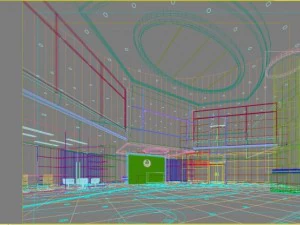 lobby space 038 3D Model