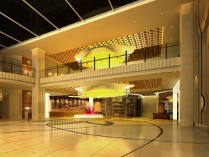 lobby space 041 Modello 3D