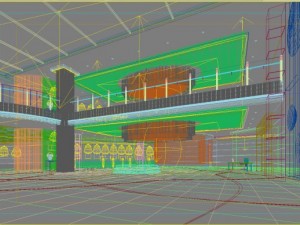 lobby space 041 3D Model