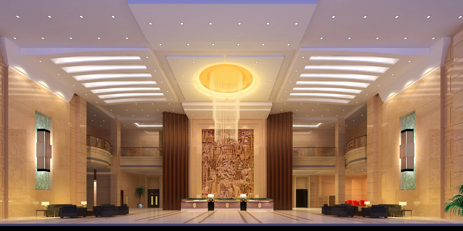 lobby space 043 3D Model .c4d .max .obj .3ds .fbx .stl .blend 