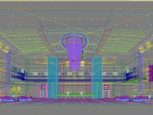 lobby space 043 3D Model