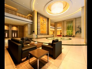 lobby space 044 Modèle 3D