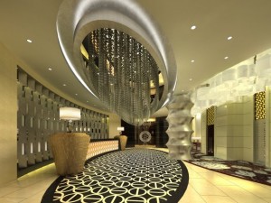 lobby space 049 Model 3D