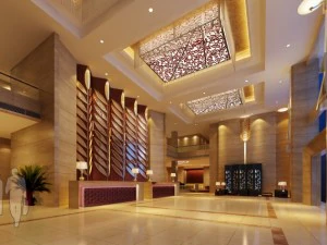 大堂空间047 3D 模型