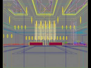 lobby space 048 3D Model