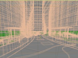 lobby space 054 Model 3D
