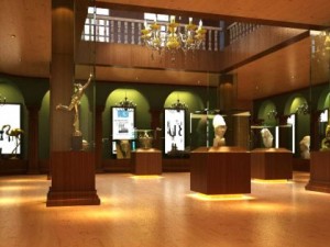 lobby space 058 Modelo 3D