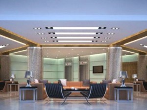 lobby space 061 Modelo 3D