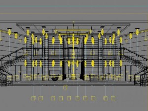 lobby space 068 3D मॉडल